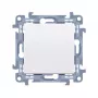 Módulo interruptor unipolar KONTAK-SIMON Simon 10 Branco 10AX 250V com ligação automática