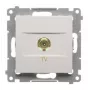 KONTAK-SIMON Simon 54 tomada premium TV/R/SAT, branco (DAK1.01/11)