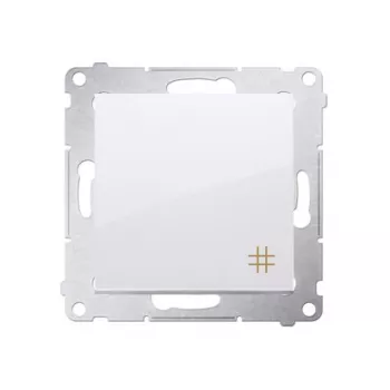 Interruptor de cruz KONTAK-SIMON Simon 54 Premium branco com terminais de mola 10AX 250V