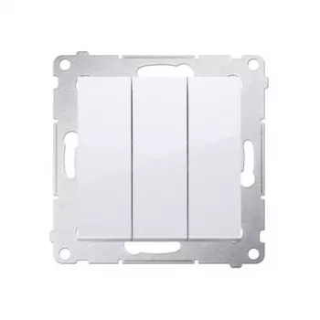 Módulo interruptor KONTAK-SIMON Simon 54 branco 10AX 250V com terminais de mola