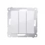 Módulo interruptor KONTAK-SIMON Simon 54 branco 10AX 250V com terminais de mola