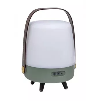 Candeeiro LED portátil Koody Lite-up Play Mini 2.0 Petroleum com altifalante JBL integrado