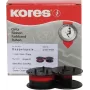 Kores G051NYSR Tamanho 51 Fita de náilon para calculadora, preta/vermelha, 13 mm x 4 m