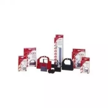 Etiquetas para marcador de preços Kores G688NYS Star NL 10 / NB 24-10, 13 mm x 14 m, preto sobre branco, adesivo permanente, papel, 10 rolos (7000 etiquetas)