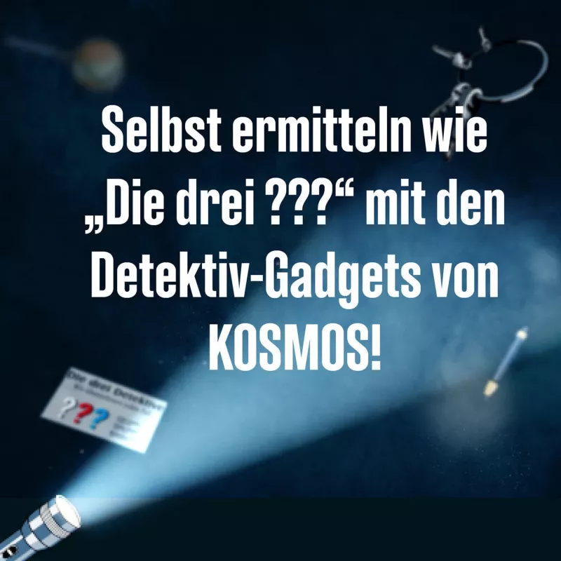 KOSMOS Die drei ??? conjunto de câmara de espionagem