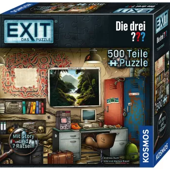 KOSMOS EXIT - O Puzzle: Die drei ??? Toteninsel (500 peças)