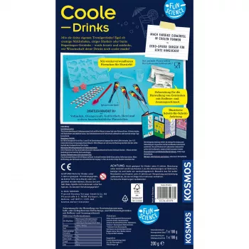 Kosmos Fun Science Coole Drinks Kit de Experiências