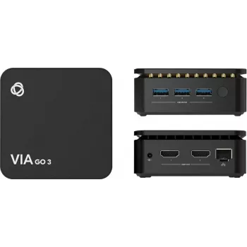 Sistema de apresentação sem fios 4K Kramer Electronics VIA GO3 (16 GB, HDMI, Wi-Fi, AirPlay, Miracast, Google Cast)