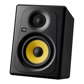 Monitor de estúdio ativo KRK Kreate 5 - woofer 5,25 polegadas, tweeter 1 polegada, 100 W, Bluetooth 5.0