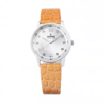 Relógio de mulher KRONOS K021.32.19 quartzo analógico 40 mm aço inoxidável