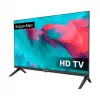 KRUGER & MATZ KM0224-T1 TV LED 24 polegadas HD Ready com DVB-T2 H.265/HEVC, adaptador de carro 12V, 2x HDMI, USB PVR, modo hotel
