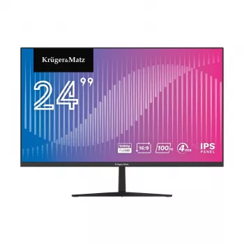 KRUGER & MATZ KM9901-MT24 Monitor 24 polegadas, taxa de atualização 100Hz