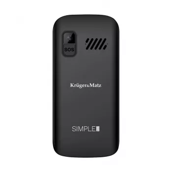 Kruger&Matz Simple 923 telemóvel 4G GSM para seniores - preto