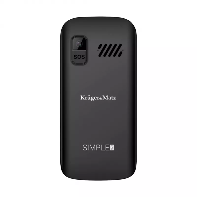 Kruger&Matz Simple 923 telemóvel 4G GSM para seniores - preto