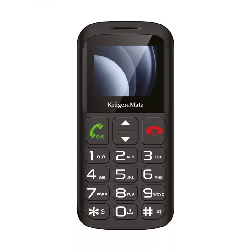 Kruger&Matz Simple 923 telemóvel 4G GSM para seniores - preto