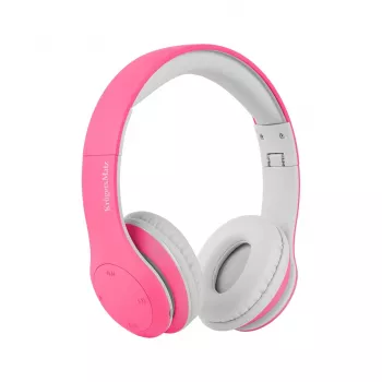 Auscultadores sem fios over-ear para criança KRUGER & MATZ Street Kids, rosa