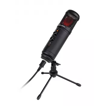 Microfone USB para gaming e vlogging KRUGER & MATZ Warrior GV-100