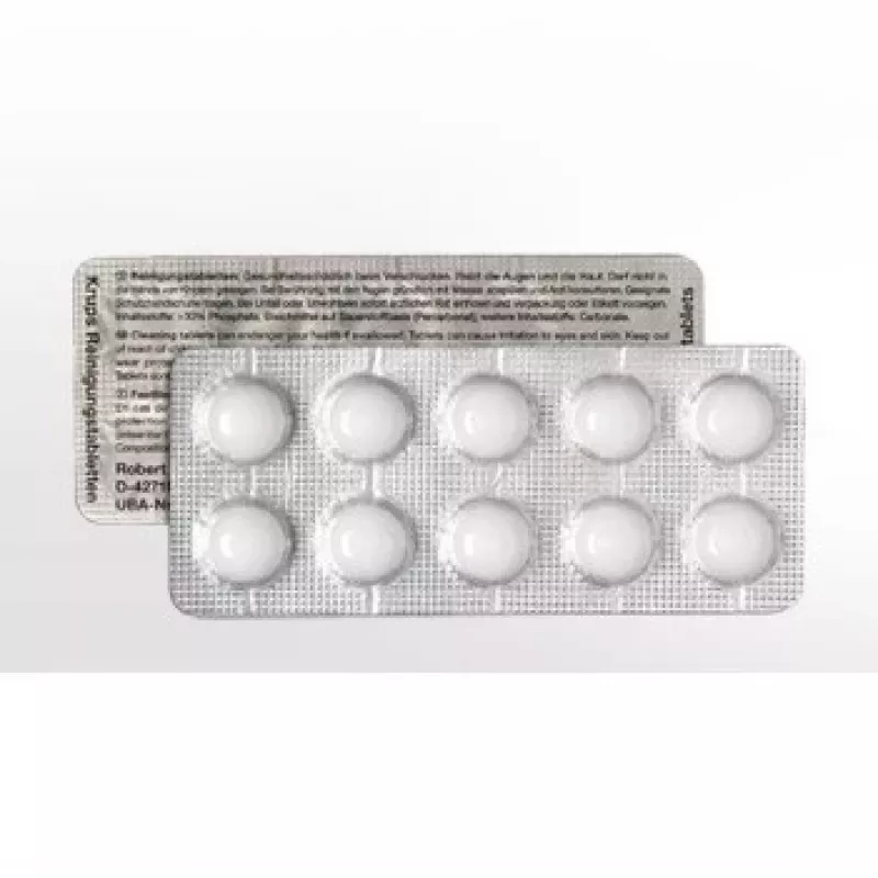 Pastilhas de descalcificação KRUPS XS3000 para máquinas de café – 2 pastilhas