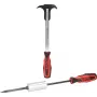 KS TOOLS Conjunto de 2 extratores de retentores de veio 150.3610