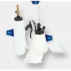 KS TOOLS BT701200 Sangrador de travões pneumático, 6,2 bar, depósito de 0,75L, garrafa de recolha de 1L