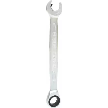 KS TOOLS DUO GEARplus Chave combinada de catraca 13mm, função de catraca dupla, cromo-vanádio, DIN 3113 503.5213