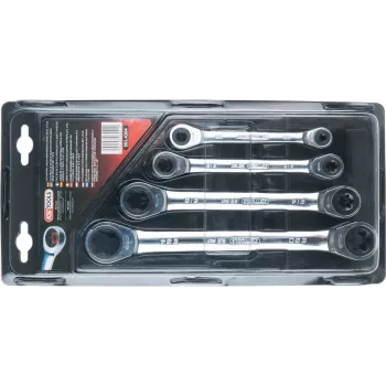 KS TOOLS GEARplus Conjunto de chaves de caixa ratchet TX-E, 4 peças (503.4364)