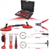 KS TOOLS MASTER Conjunto de ferramentas de montagem e desmontagem de para-brisas, 13 peças (140.1065)