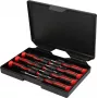 KS TOOLS Conjunto de Chaves de Fendas de Precisão PH e Fenda, 7 peças (500.7165)
