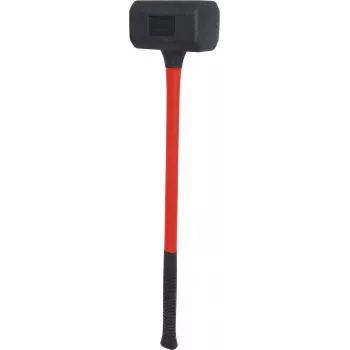 KS TOOLS martelo de borracha sem recuo XL, 5500g, cabeça de poliuretano que não mancha, enchido com chumbo de aço, 900mm 140.5259