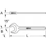KS TOOLS Chave de caixa de impacto individual, 40 mm (517.0540)