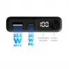 KSIX Powerbank magnético 10000 mAh 22,5W, preto