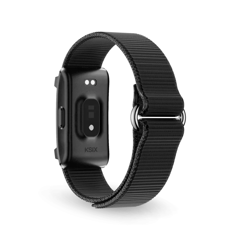 Pulseira inteligente KSIX VITALIS, preta