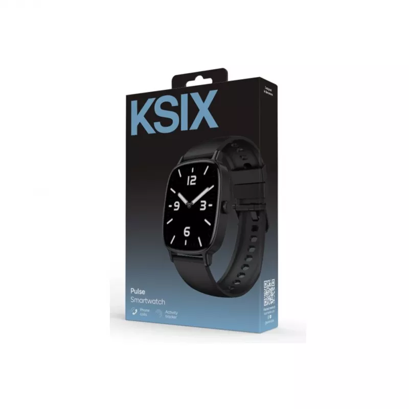 Smartwatch KSIX PULSE, preto