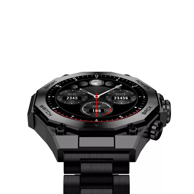 KSIX Smartwatch TITANIUM, Preto