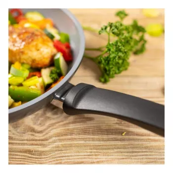 Conjunto de frigideiras Kuhn Rikon EASY CERAMIC 24 + 28 cm, antiaderente cerâmico, indução, preto