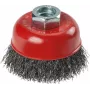 Escova de copo de arame torcido kwb 719106 60 mm M14 para rebarbadora
