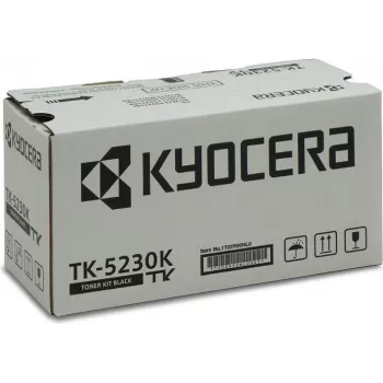 Kyocera Original TK-5230 Toner Multipack preto ciano magenta amarelo, conjunto de 4, 2.600/2.200 páginas OPTK5230