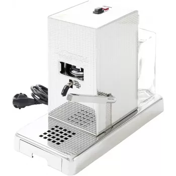 Máquina de café expresso La Piccola Piccola Perla para cápsulas ESE, 15 bar, 500 W, prateada