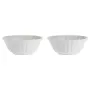 Conjunto LA PORCELLANA BIANCA com 2 taças de salada Ducale - branco, 23 cm