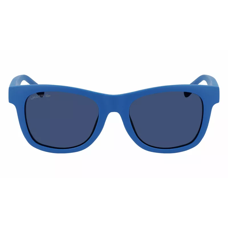 Óculos de sol Lacoste criança L3643SRG-424 armação azul lentes cinzentas 48/17/130 mm