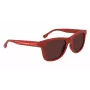 Óculos de sol de criança Lacoste L3643SRG-604 armação vermelha lentes cinzentas 48mm