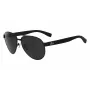 Óculos de sol quadrados unissexo LACOSTE L185S-6014001 vermelho Havana 60/14/140 mm