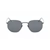 Óculos de sol retangulares unissexo Lacoste L206S-424 azul-marinho cinzento 51mm