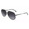Lacoste L247S021 óculos de sol de homem - armação preta, lentes cinzentas, 59 mm