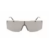 Óculos de sol retangulares unissexo LACOSTE L253S-6219101 62/19/150 mm preto/cinzento
