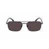 Óculos de sol de homem Lacoste L264S 58/17/145 mm armação preta lentes cinzentas