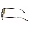 LACOSTE L277S-5519002 Óculos de sol retangulares de homem - Armação de acetato preta, lentes de policarbonato cinzentas, proteção UV400