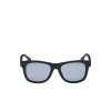 Óculos de sol unissexo Lacoste L3651SRG-001 - armação de acetato preta, lentes de policarbonato cinzentas, largura da lente 48 mm