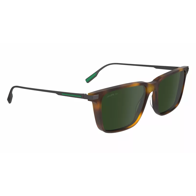 Óculos de sol Lacoste L6017S-214 para homem havana castanho degradê 55 mm
