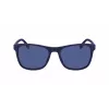 Óculos de sol retangulares de homem Lacoste L6031S-424 - armação azul, lentes cinzentas, UV400